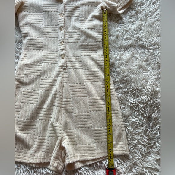 White Fox Cream Playsuit - Picture 6 of 8